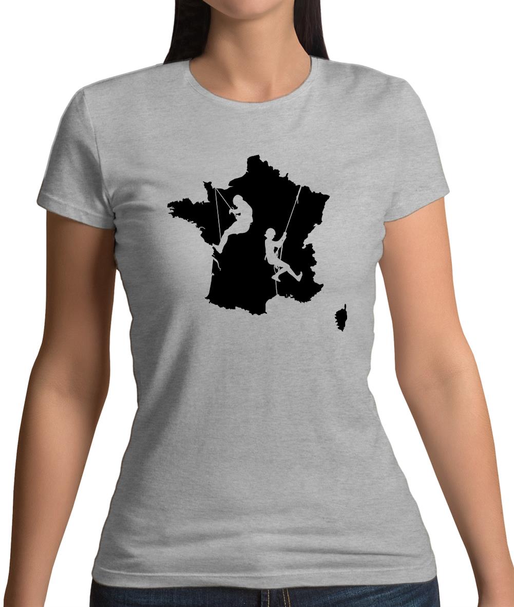 France Climbing Womens T-Shirt France Climbing Womens T-Shirt