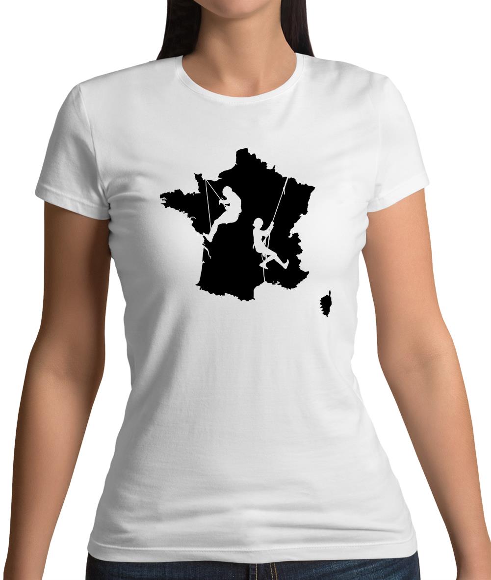 France Climbing Womens T-Shirt France Climbing Womens T-Shirt