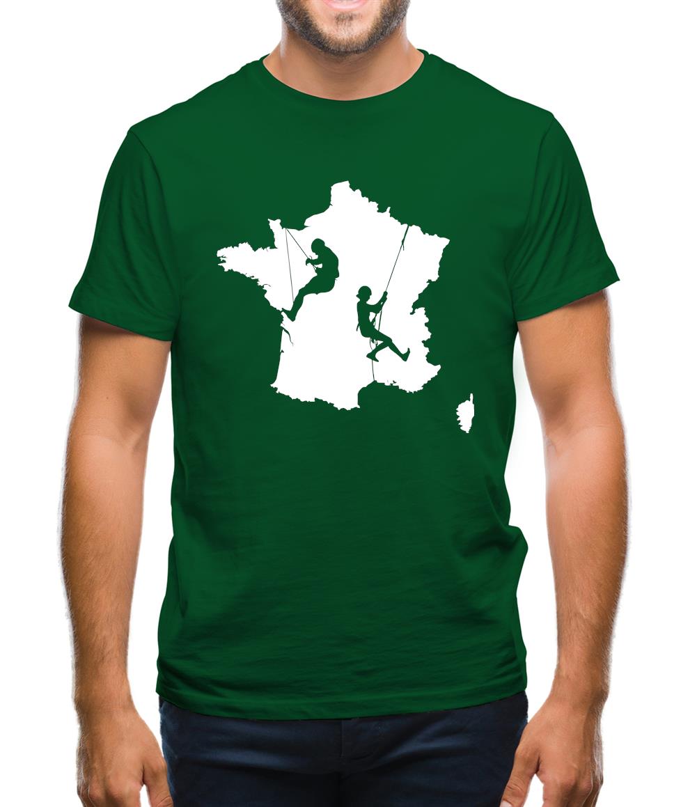 France Climbing Mens T-Shirt France Climbing Mens T-Shirt