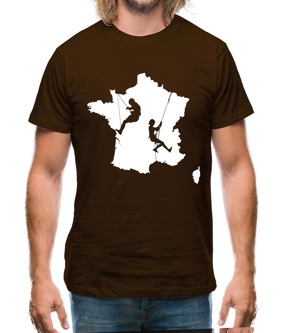 France Climbing Mens T-Shirt France Climbing Mens T-Shirt