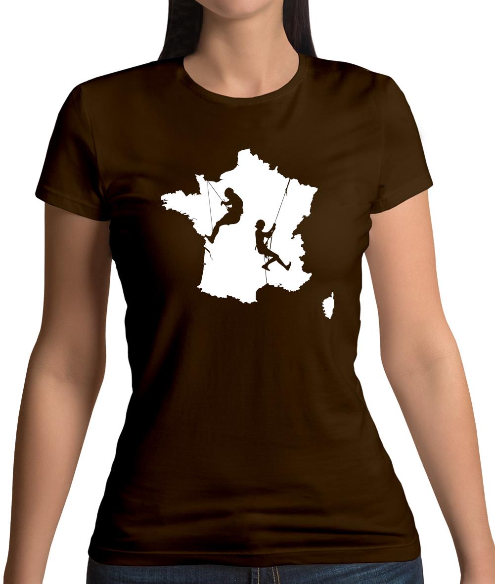 France Climbing Womens T-Shirt France Climbing Womens T-Shirt