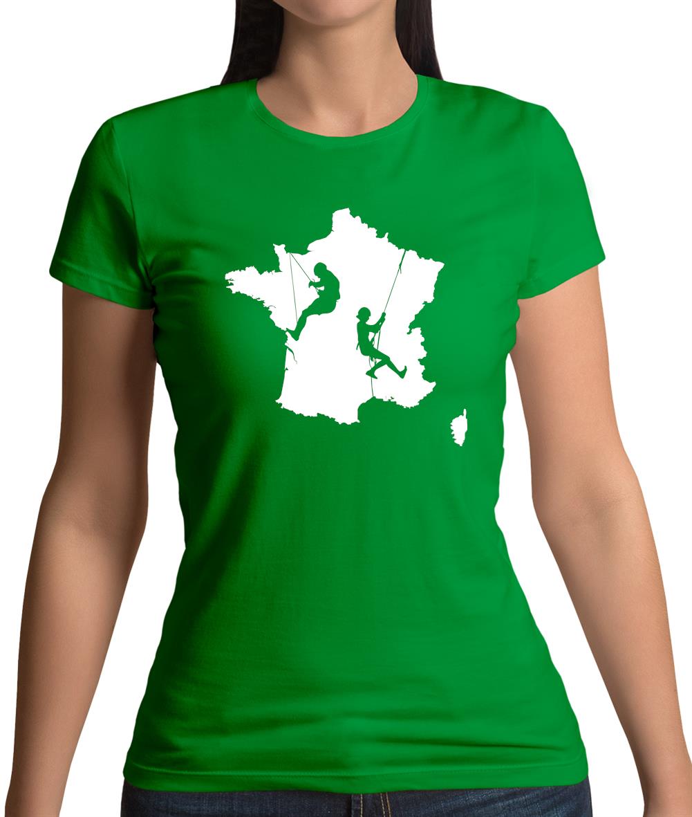 France Climbing Womens T-Shirt France Climbing Womens T-Shirt