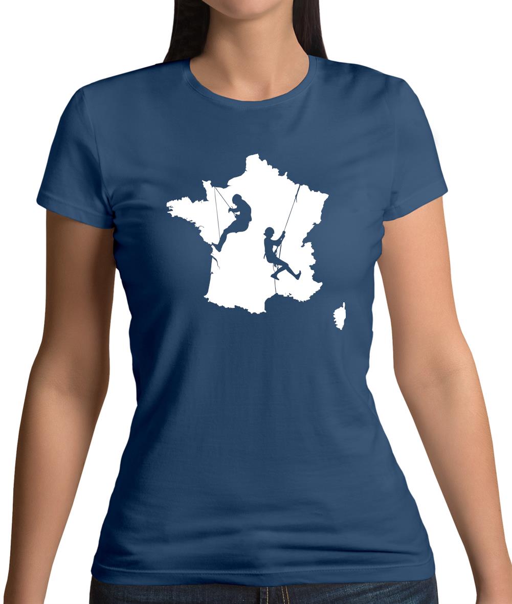 France Climbing Womens T-Shirt France Climbing Womens T-Shirt