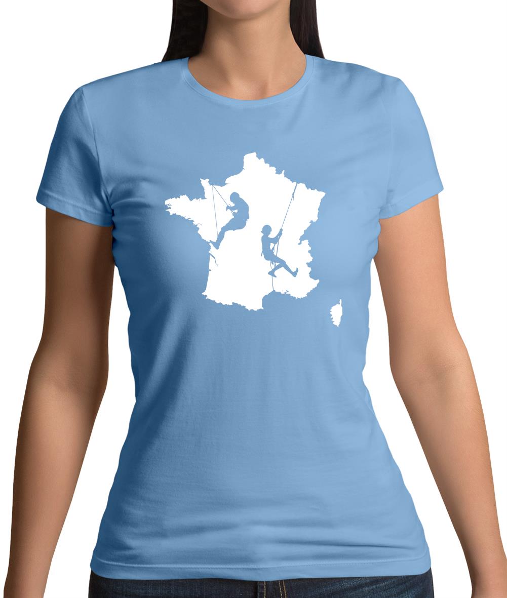 France Climbing Womens T-Shirt France Climbing Womens T-Shirt