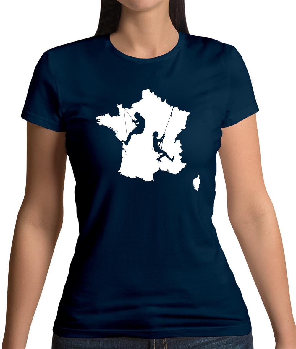 France Climbing Womens T-Shirt France Climbing Womens T-Shirt
