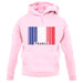 France Barcode Style Flag unisex hoodie France Barcode Style Flag unisex hoodie
