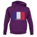 France Barcode Style Flag unisex hoodie France Barcode Style Flag unisex hoodie