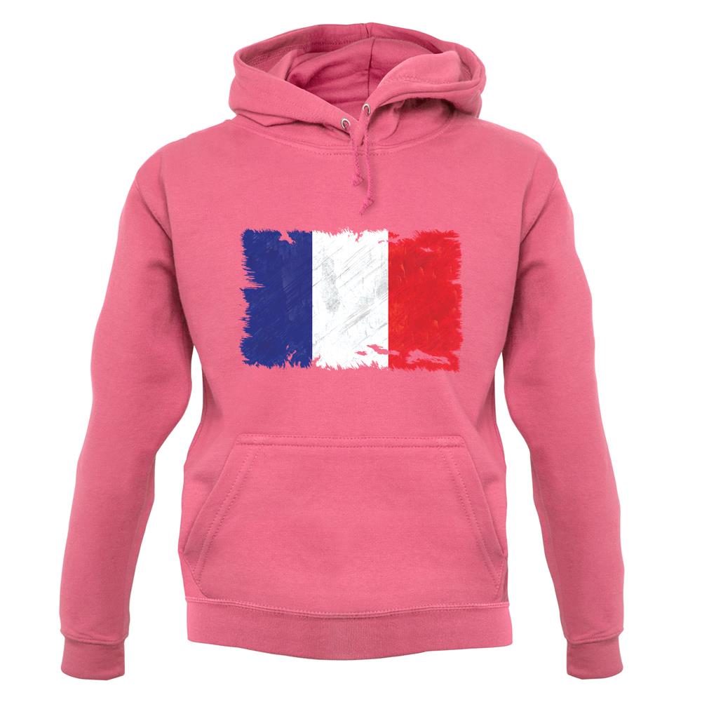 France Grunge Style Flag unisex hoodie France Grunge Style Flag unisex hoodie