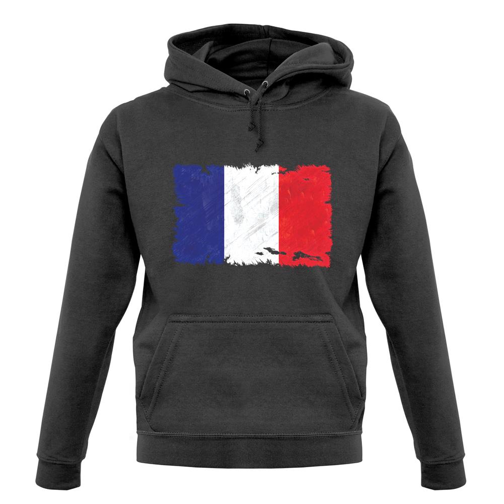 France Grunge Style Flag unisex hoodie France Grunge Style Flag unisex hoodie
