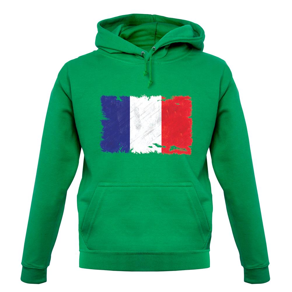 France Grunge Style Flag unisex hoodie France Grunge Style Flag unisex hoodie