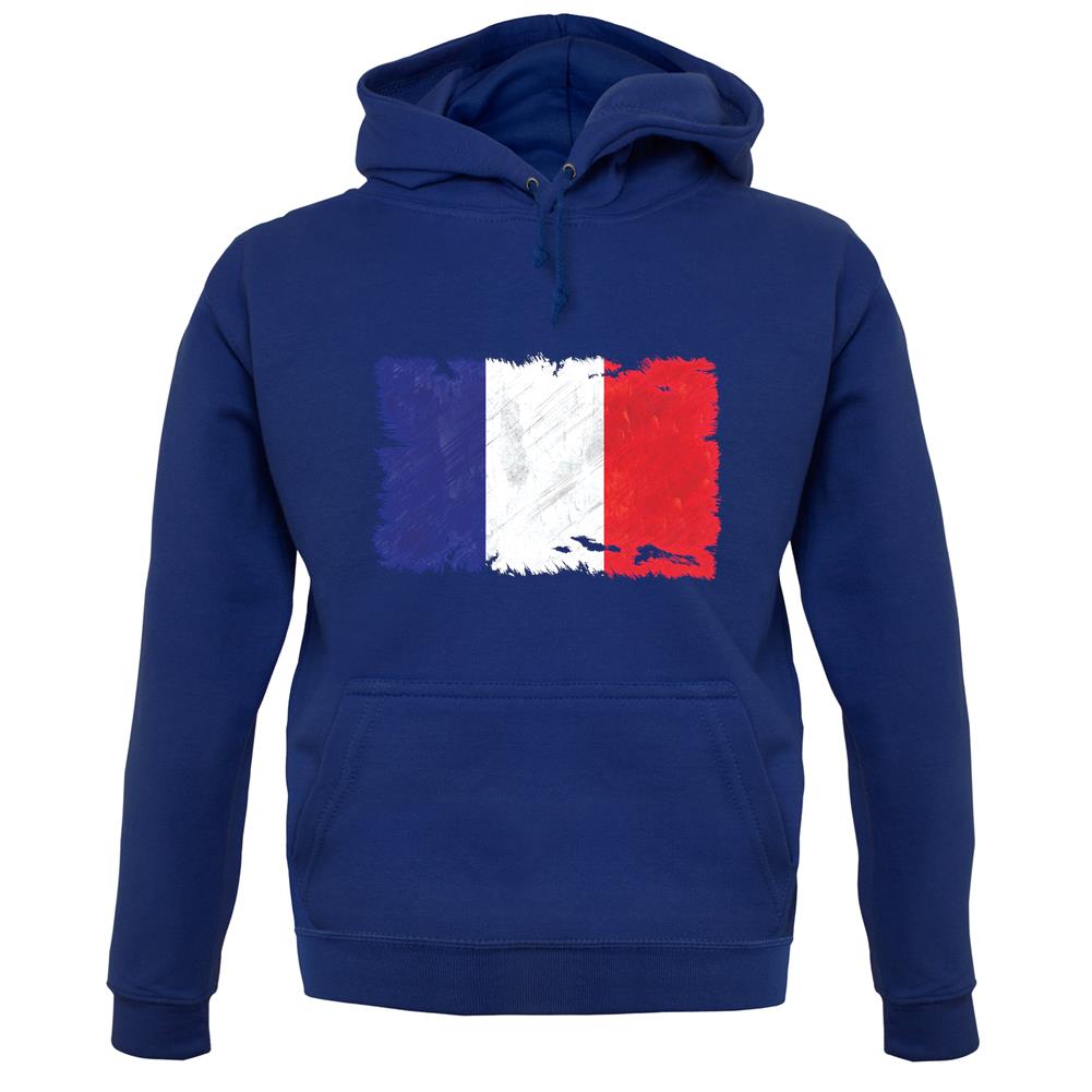 France Grunge Style Flag unisex hoodie France Grunge Style Flag unisex hoodie