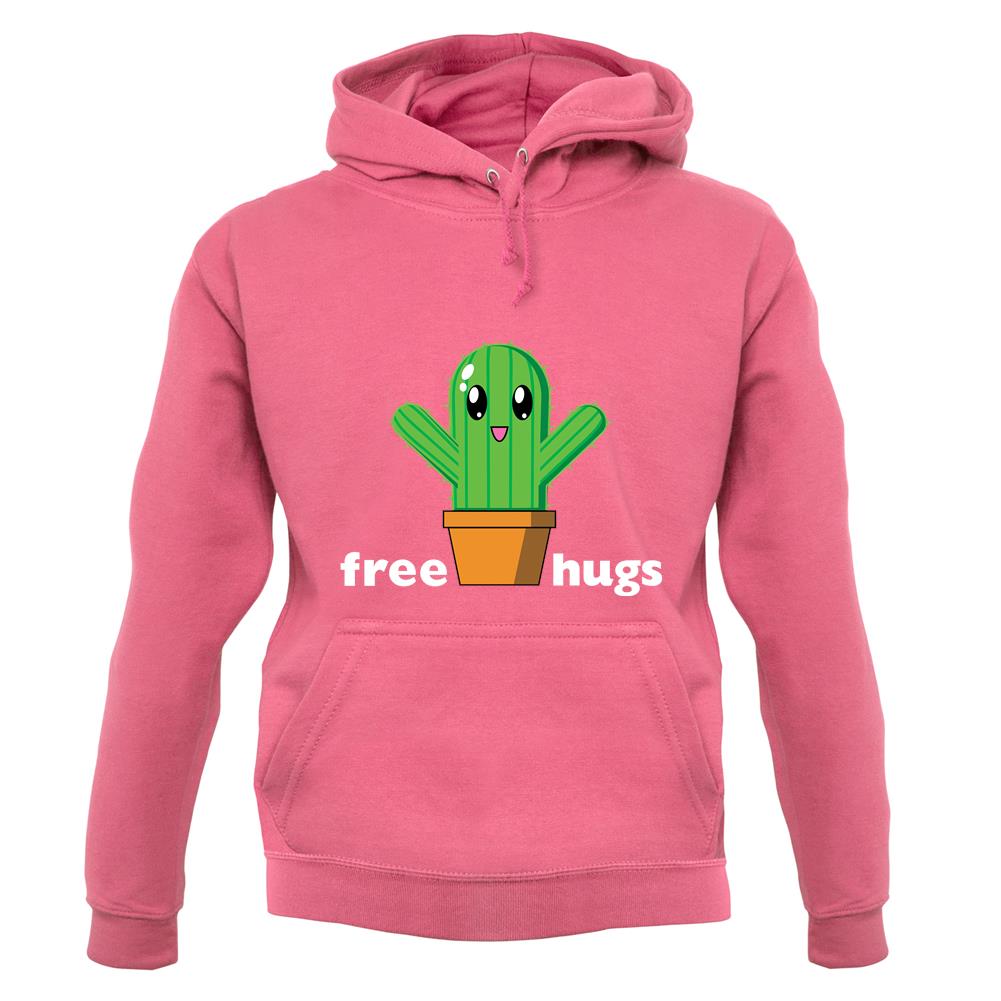Free Cactus Hugs unisex hoodie Free Cactus Hugs unisex hoodie
