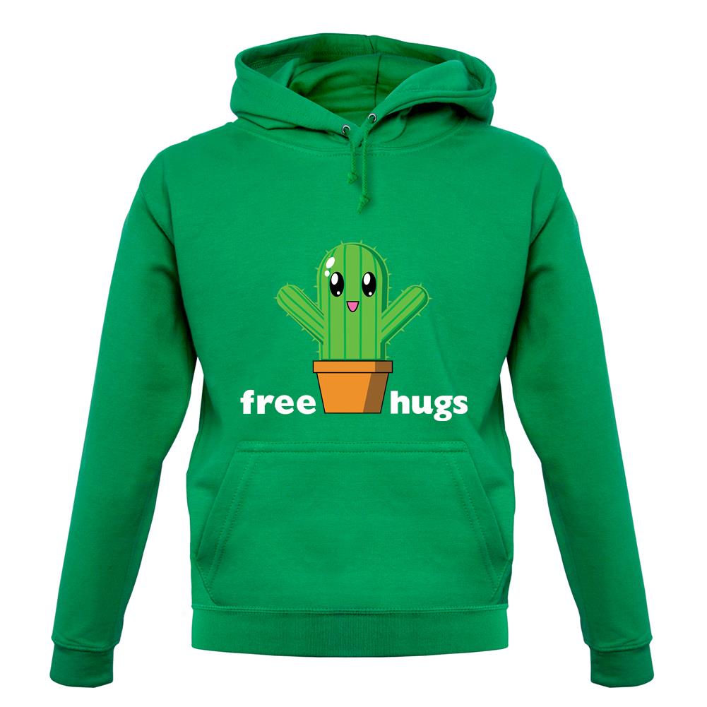 Free Cactus Hugs unisex hoodie Free Cactus Hugs unisex hoodie