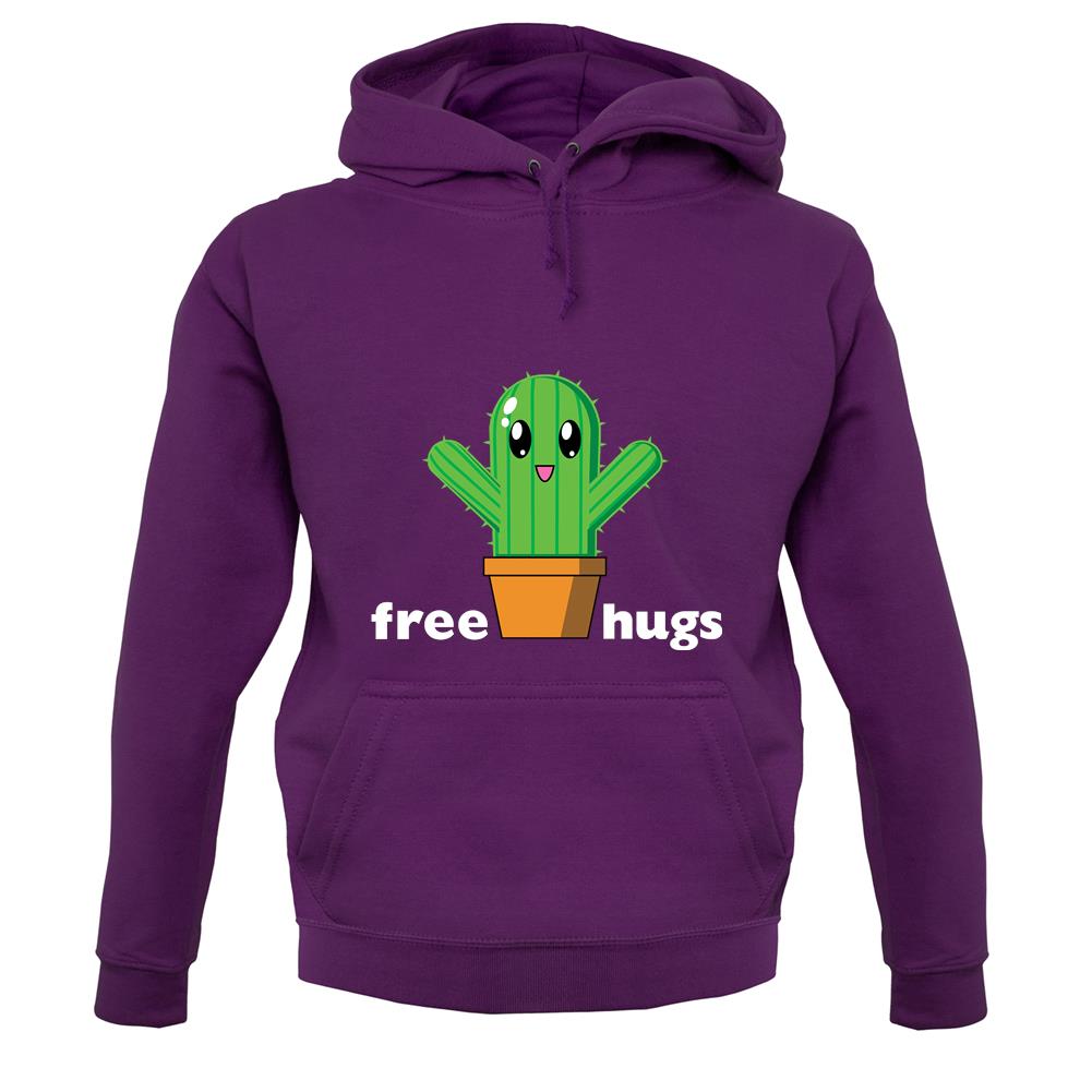 Free Cactus Hugs unisex hoodie Free Cactus Hugs unisex hoodie