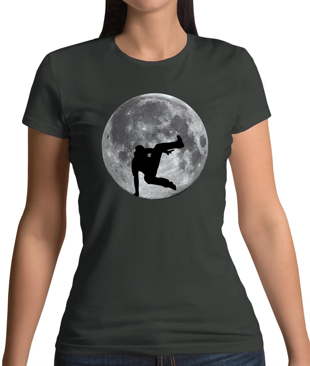 Free Running Moon Womens T-Shirt Free Running Moon Womens T-Shirt