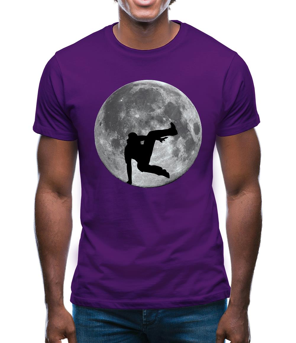 Free Running Moon Mens T-Shirt Free Running Moon Mens T-Shirt