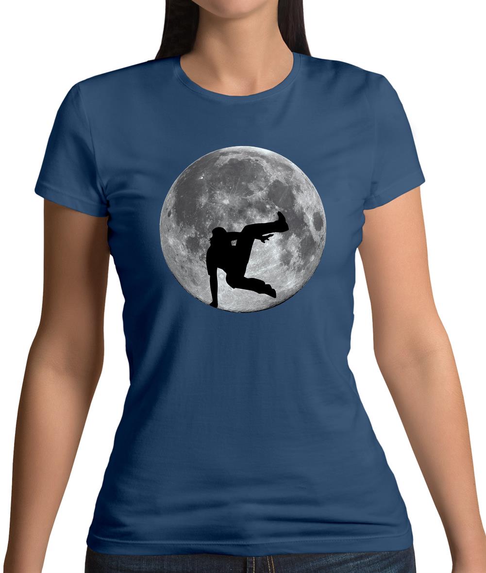 Free Running Moon Womens T-Shirt Free Running Moon Womens T-Shirt