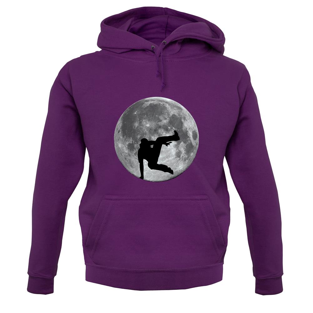 Free Running Moon unisex hoodie Free Running Moon unisex hoodie