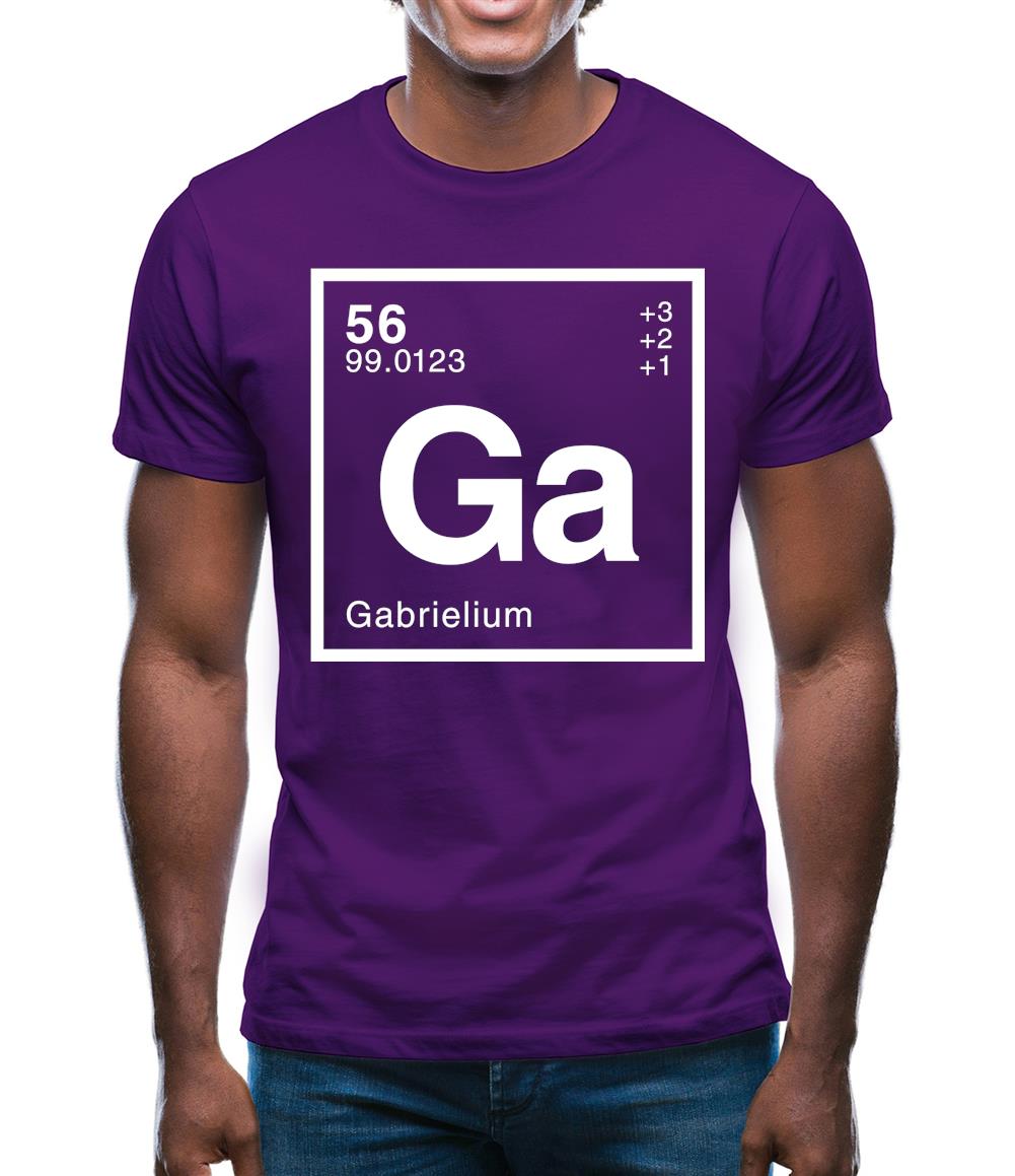 Gabriel - Periodic Element Mens T-Shirt Gabriel - Periodic Element Mens T-Shirt