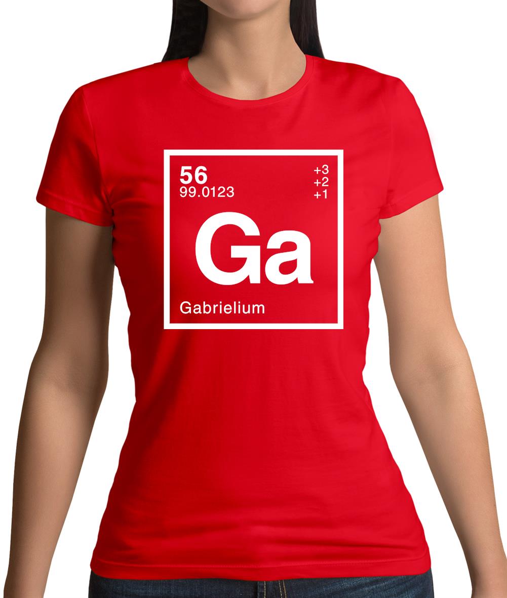 Gabriel - Periodic Element Womens T-Shirt Gabriel - Periodic Element Womens T-Shirt