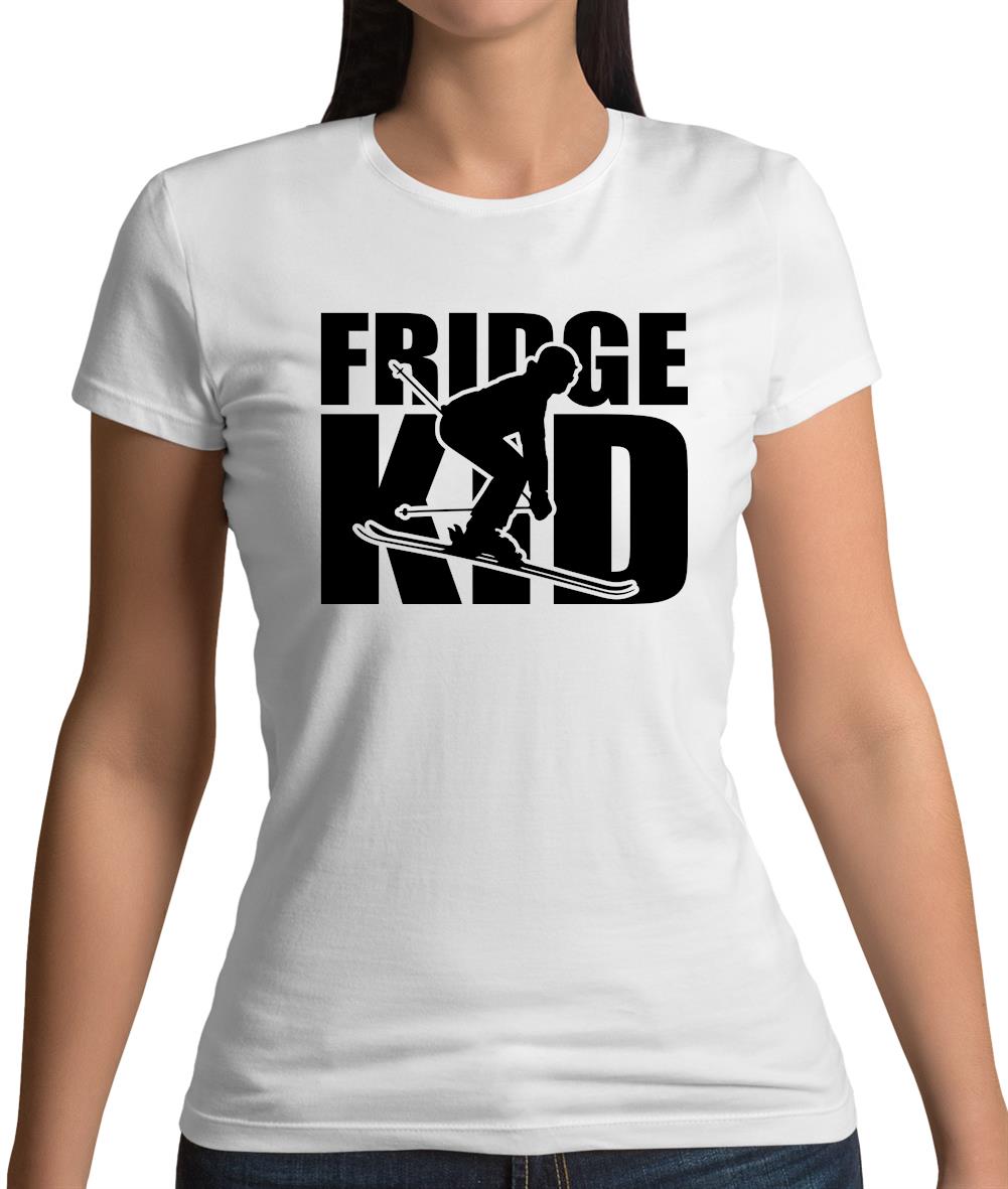 Fridge Kids Ski Womens T-Shirt Fridge Kids Ski Womens T-Shirt