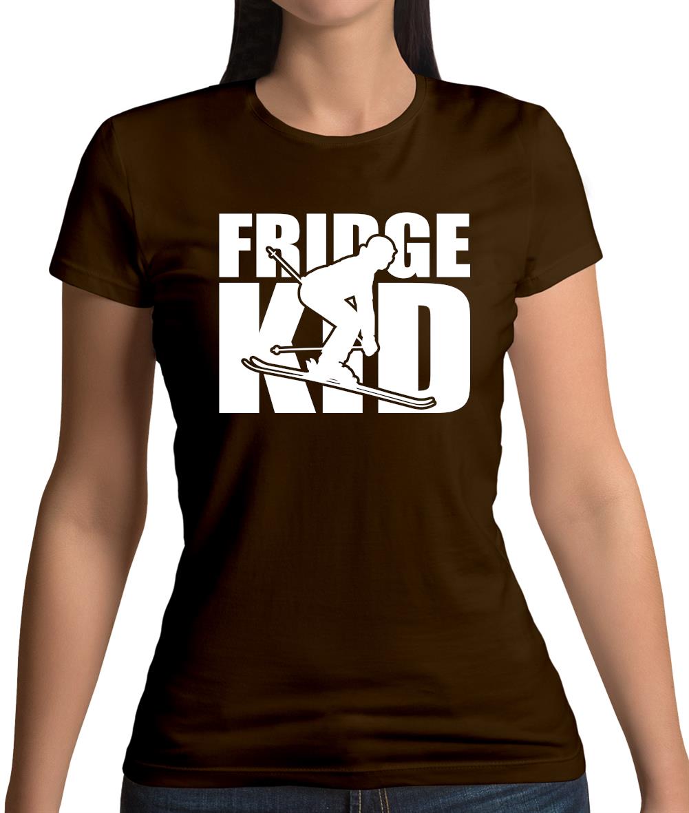 Fridge Kids Ski Womens T-Shirt Fridge Kids Ski Womens T-Shirt