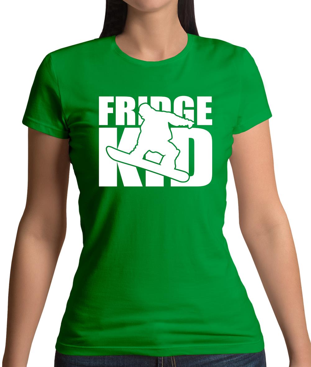 Fridge Kids Snowboard Womens T-Shirt Fridge Kids Snowboard Womens T-Shirt