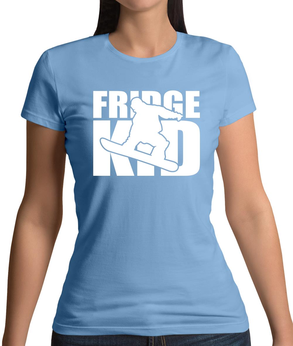 Fridge Kids Snowboard Womens T-Shirt Fridge Kids Snowboard Womens T-Shirt