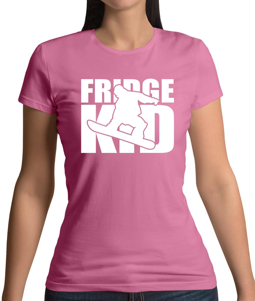 Fridge Kids Snowboard Womens T-Shirt Fridge Kids Snowboard Womens T-Shirt