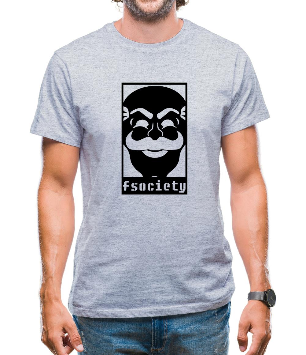 Fsociety Mask Mens T-Shirt Fsociety Mask Mens T-Shirt