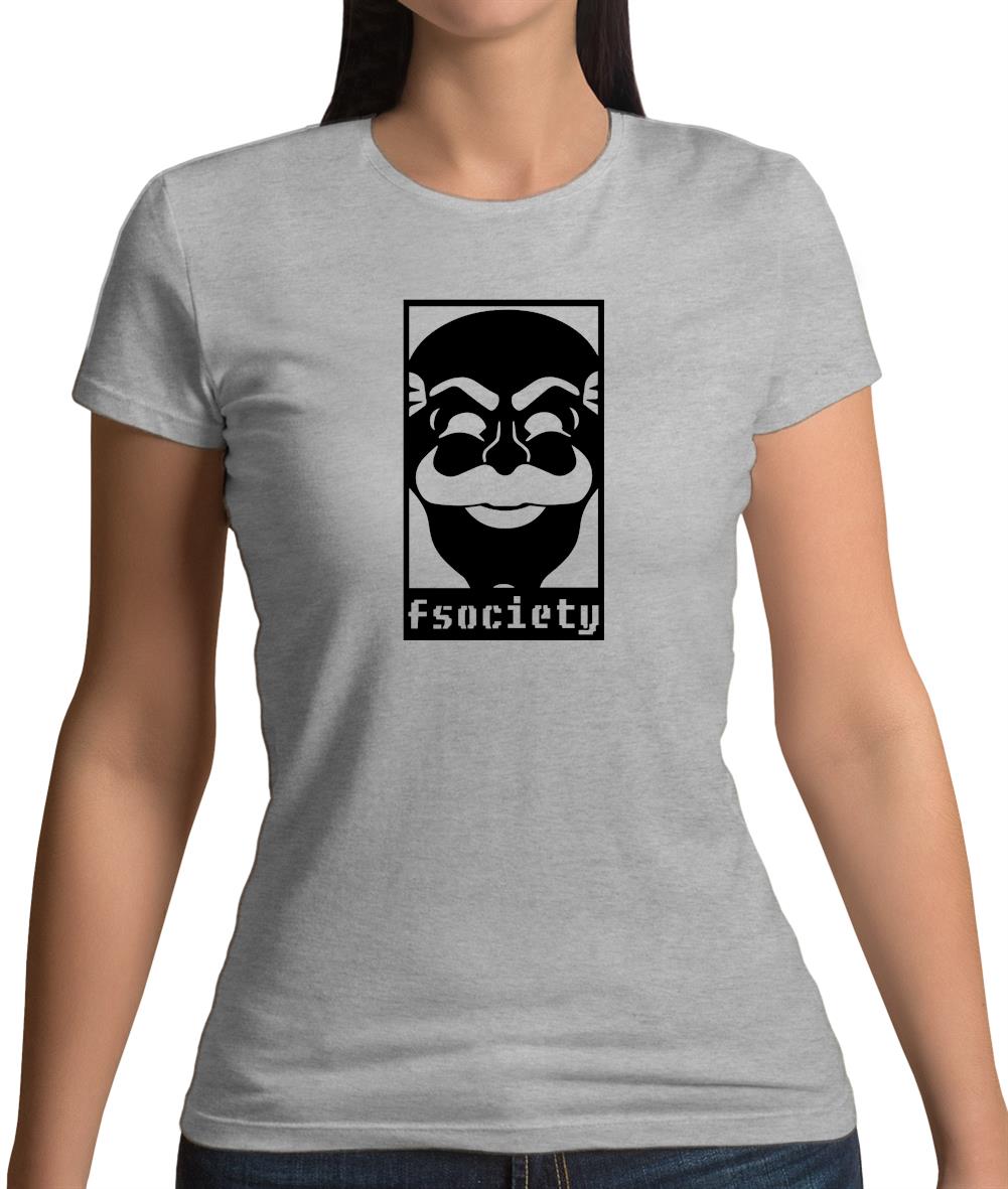 Fsociety Mask Womens T-Shirt Fsociety Mask Womens T-Shirt