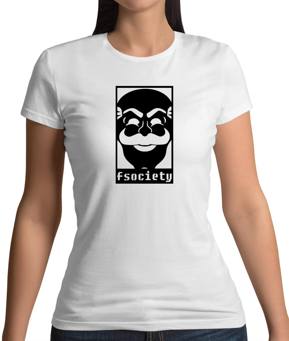 Fsociety Mask Womens T-Shirt Fsociety Mask Womens T-Shirt