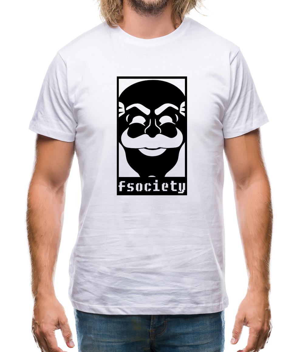 Fsociety Mask Mens T-Shirt Fsociety Mask Mens T-Shirt