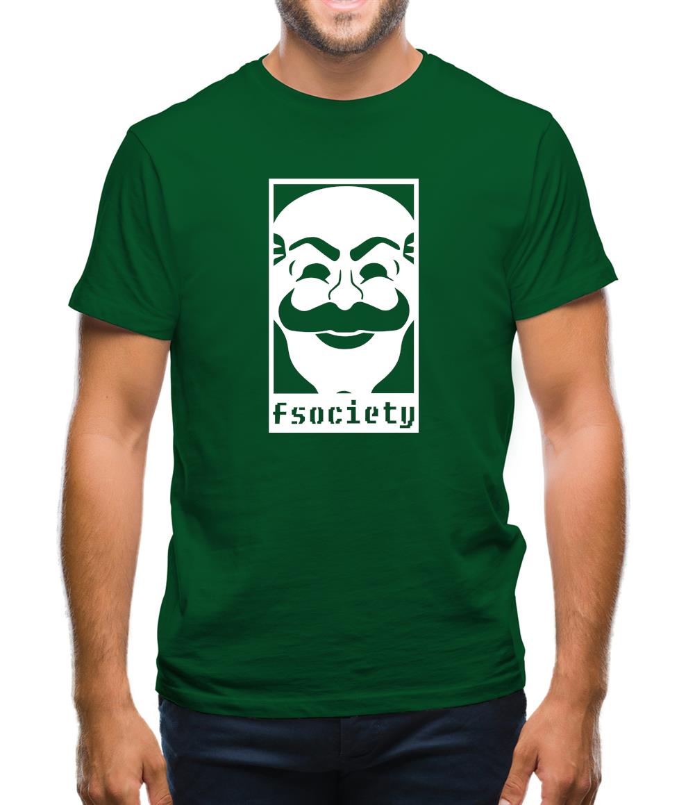 Fsociety Mask Mens T-Shirt Fsociety Mask Mens T-Shirt