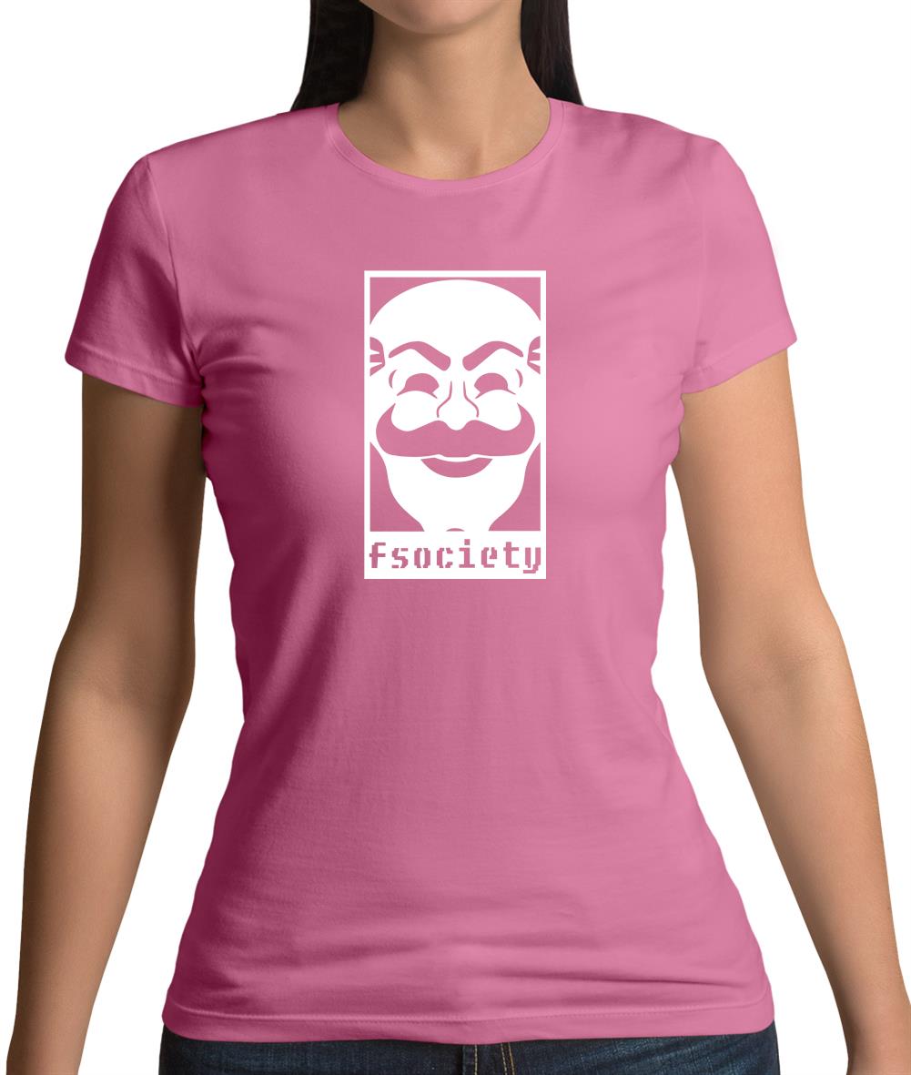 Fsociety Mask Womens T-Shirt Fsociety Mask Womens T-Shirt