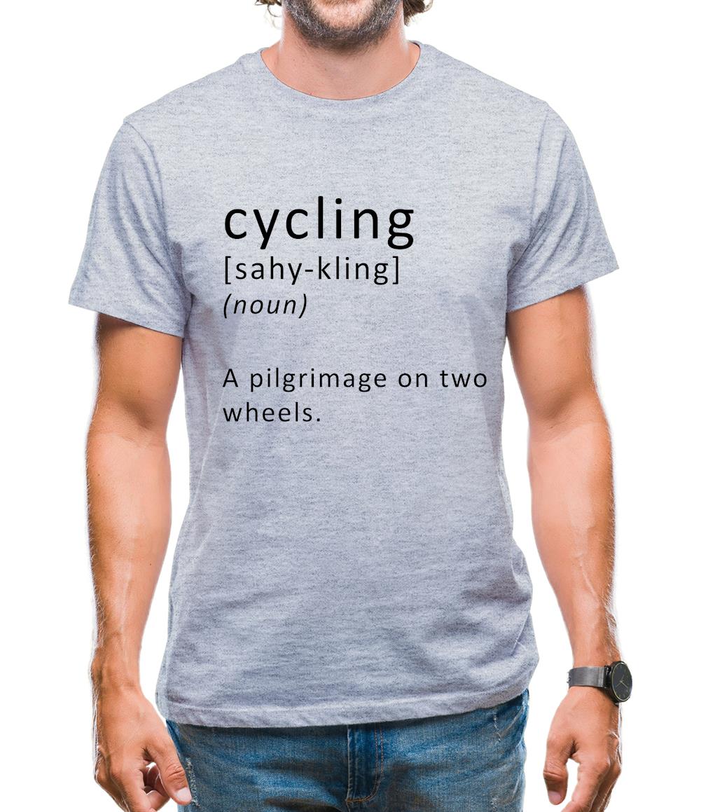 Funny Definition Of Cycling Mens T-Shirt Funny Definition Of Cycling Mens T-Shirt