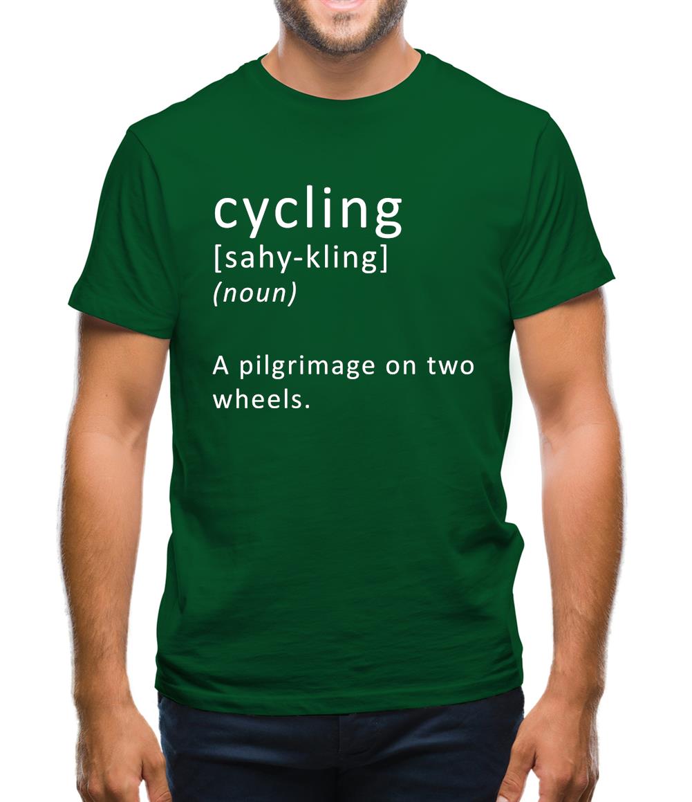 Funny Definition Of Cycling Mens T-Shirt Funny Definition Of Cycling Mens T-Shirt