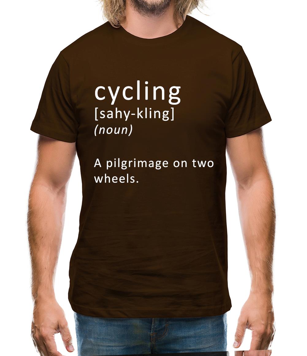 Funny Definition Of Cycling Mens T-Shirt Funny Definition Of Cycling Mens T-Shirt