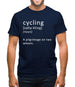Funny Definition Of Cycling Mens T-Shirt Funny Definition Of Cycling Mens T-Shirt