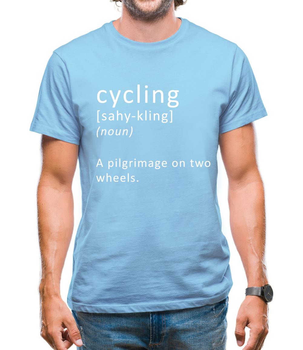 Funny Definition Of Cycling Mens T-Shirt Funny Definition Of Cycling Mens T-Shirt