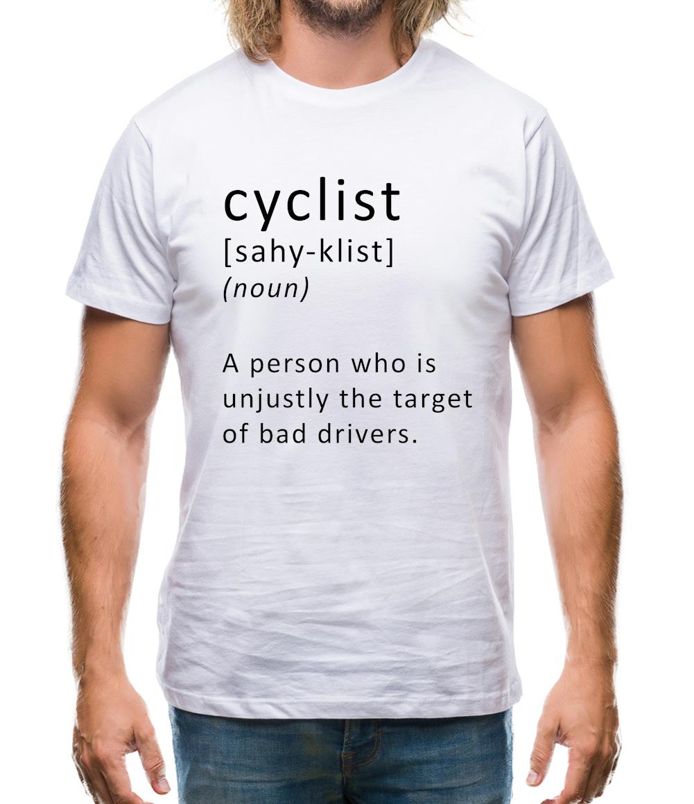 Funny Definition Of Cyclist Mens T-Shirt Funny Definition Of Cyclist Mens T-Shirt