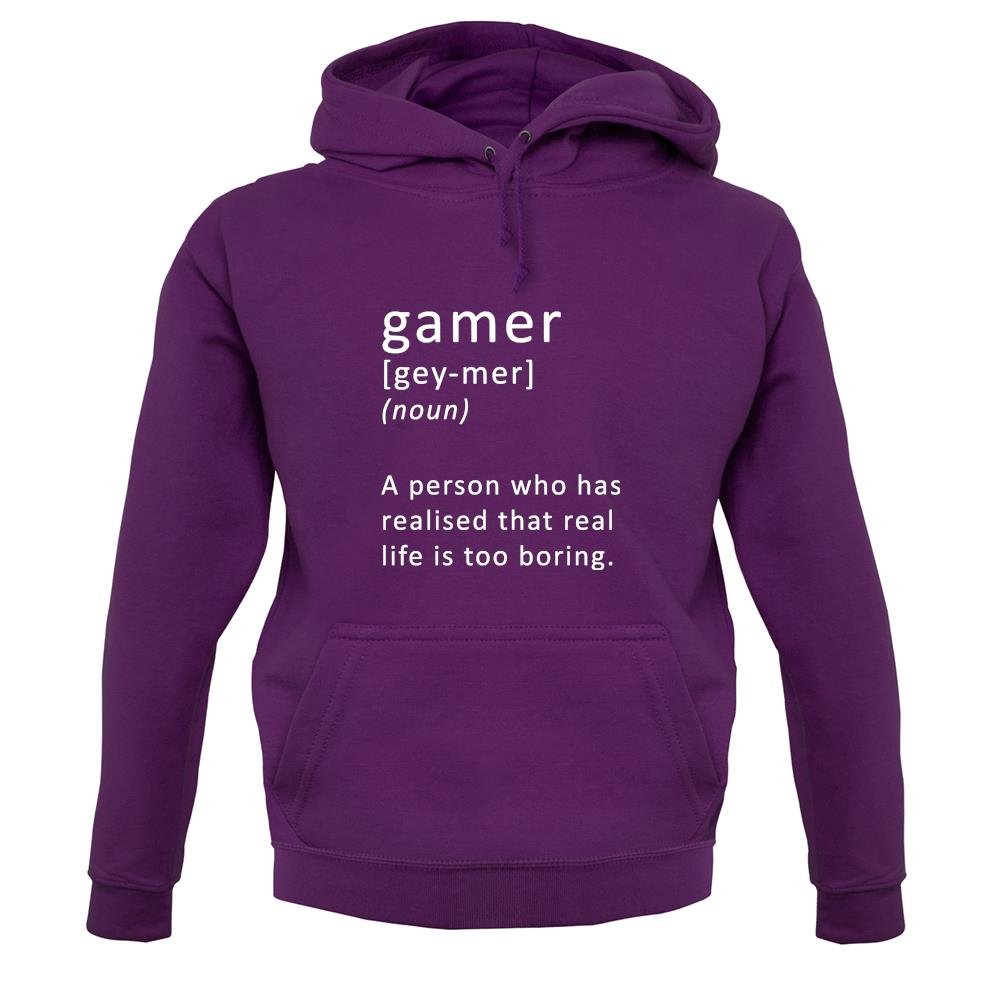 Funny Definition Of Gamer unisex hoodie Funny Definition Of Gamer unisex hoodie