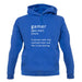 Funny Definition Of Gamer unisex hoodie Funny Definition Of Gamer unisex hoodie