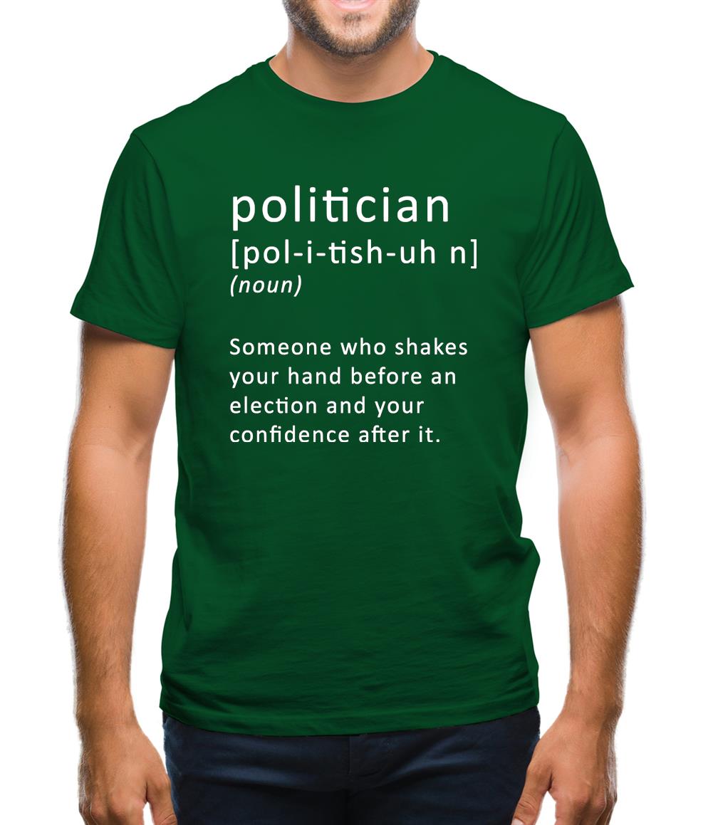 Funny Definition Politician Mens T-Shirt Funny Definition Politician Mens T-Shirt