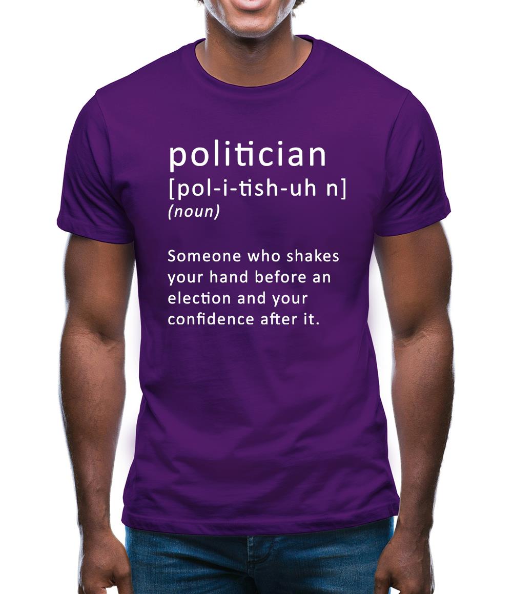 Funny Definition Politician Mens T-Shirt Funny Definition Politician Mens T-Shirt