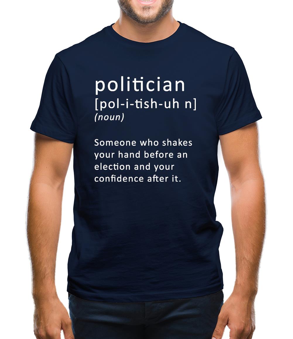 Funny Definition Politician Mens T-Shirt Funny Definition Politician Mens T-Shirt