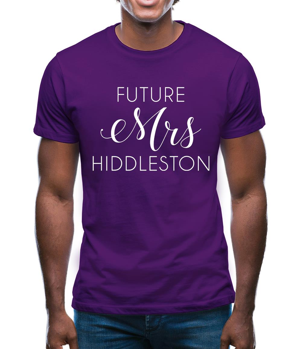 Future Mrs Hiddleston Mens T-Shirt Future Mrs Hiddleston Mens T-Shirt