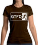 Gtfo (Get The F**K Out) Womens T-Shirt Gtfo (Get The F**K Out) Womens T-Shirt