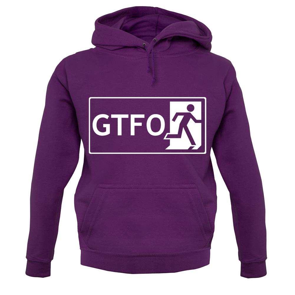 Gtfo (Get The F**K Out) unisex hoodie Gtfo (Get The F**K Out) unisex hoodie
