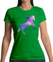 Galaxy Horse Womens T-Shirt Galaxy Horse Womens T-Shirt